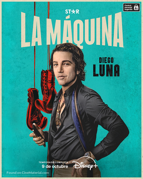 La M&aacute;quina - Mexican Movie Poster