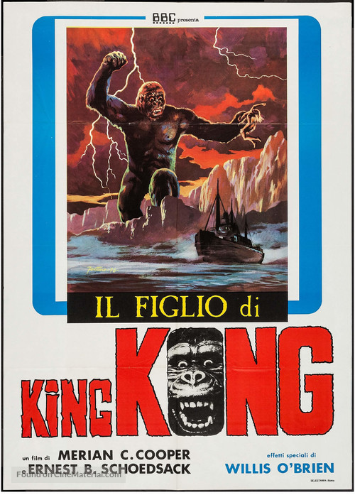 The Son of Kong - Italian Movie Poster
