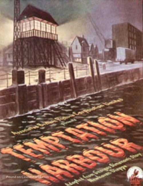 Temptation Harbour - British Movie Poster