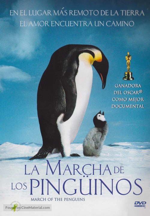 March Of The Penguins - Argentinian Movie Cover