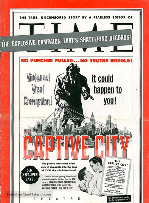 The Captive City - poster