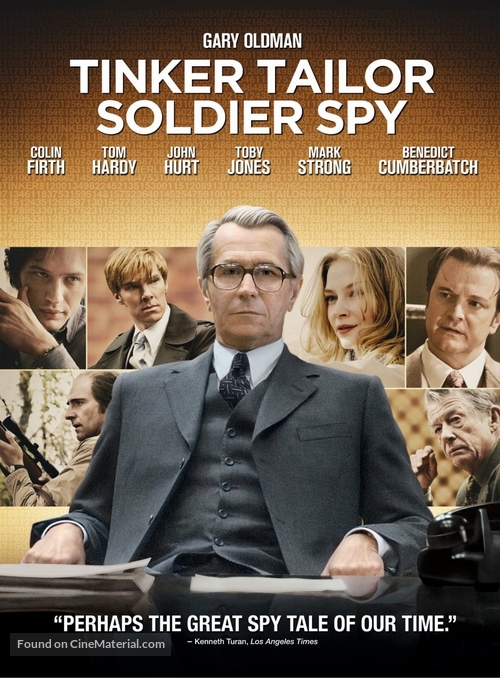 Tinker Tailor Soldier Spy - DVD movie cover