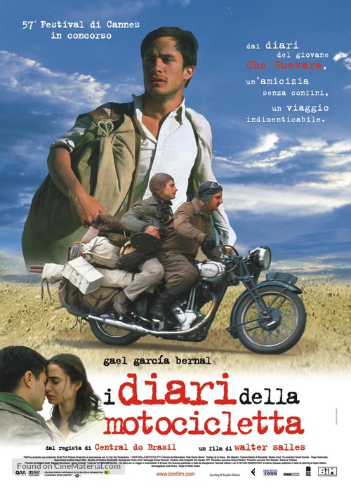 Diarios de motocicleta - Italian Movie Poster