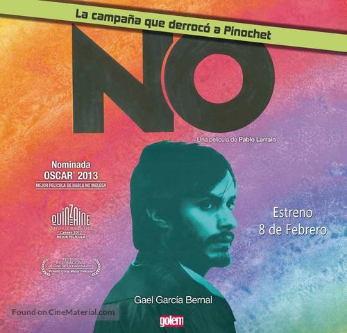 No - Spanish Movie Poster