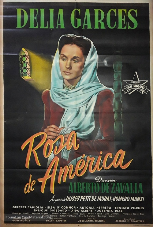 Rosa de Am&eacute;rica - Argentinian Movie Poster