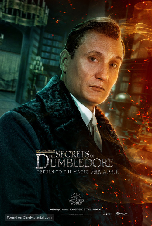 Fantastic Beasts: The Secrets of Dumbledore - Canadian Movie Poster