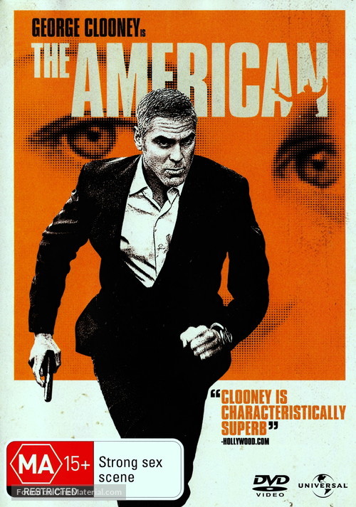 The American - Australian DVD movie cover