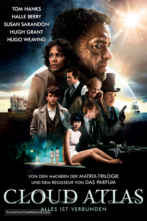 Cloud Atlas - German DVD movie cover