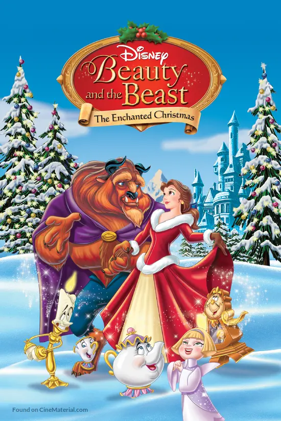 Beauty and the Beast: The Enchanted Christmas - DVD movie cover