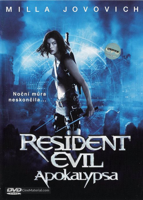 Resident Evil: Apocalypse - Czech Movie Cover