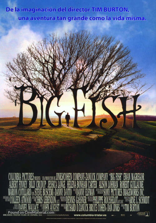 Big Fish - Spanish Movie Poster