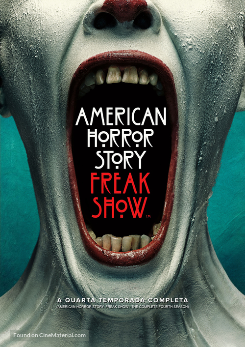 &quot;American Horror Story FreakShow: Extra-Ordinary-Artists&quot; - Brazilian Movie Cover