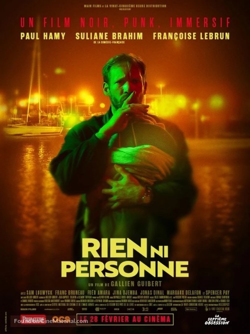 Rien ni personne - French Movie Poster