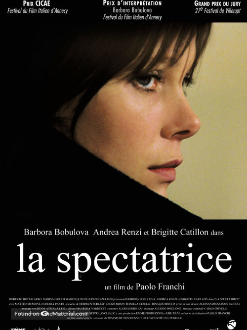 Spettatrice, La - French Movie Poster