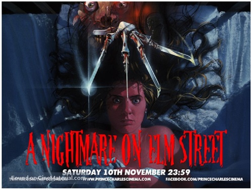 A Nightmare On Elm Street - British Movie Poster