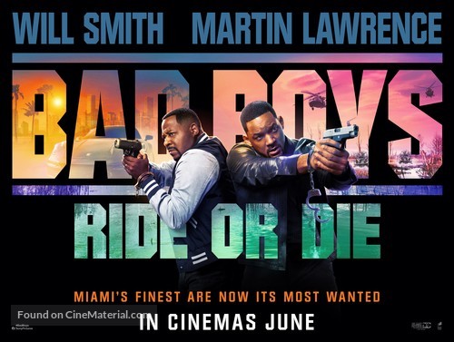 Bad Boys: Ride or Die - British Movie Poster