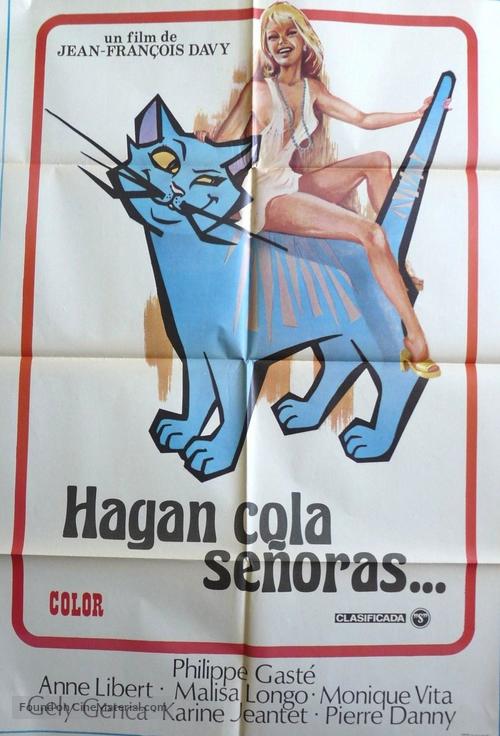 Prenez la queue comme tout le monde - Spanish Movie Poster