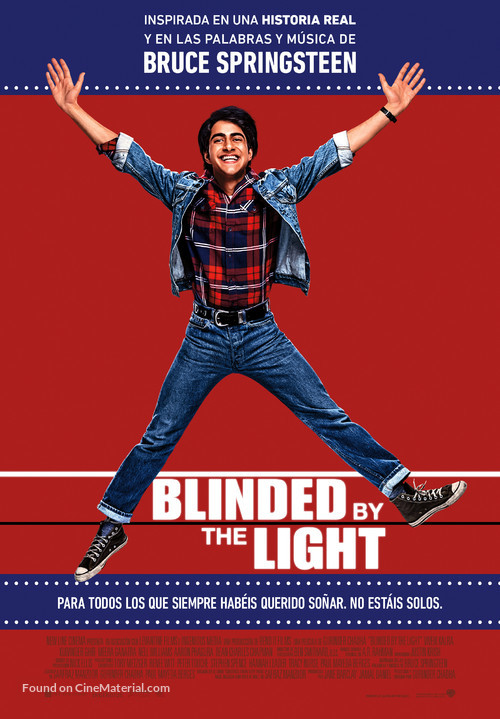 Blinded by the Light - Spanish Movie Poster