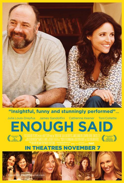 Enough Said - Singaporean Movie Poster