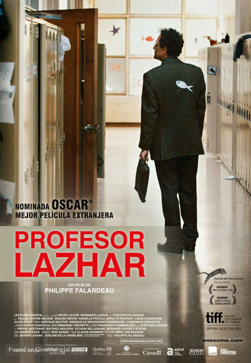 Monsieur Lazhar - Uruguayan Movie Poster