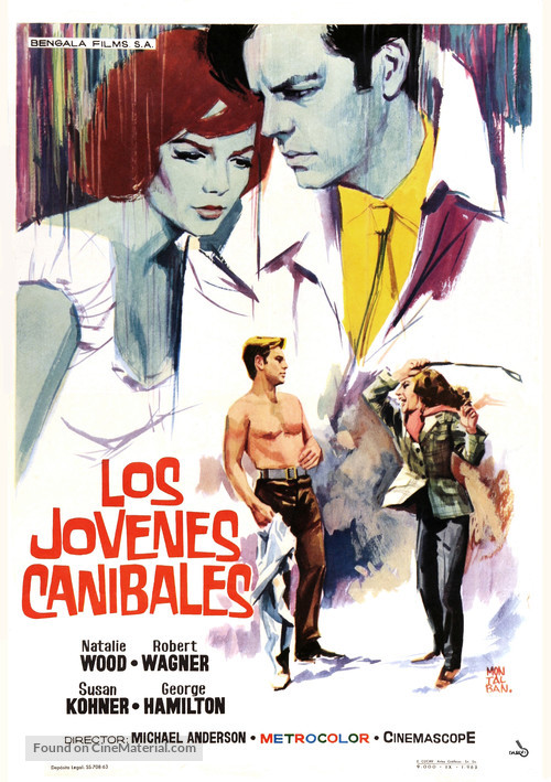 All the Fine Young Cannibals - Spanish Movie Poster