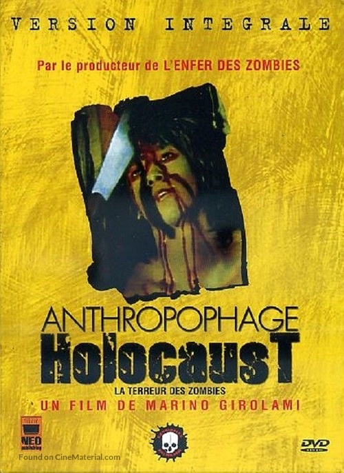 Zombi Holocaust - French DVD movie cover
