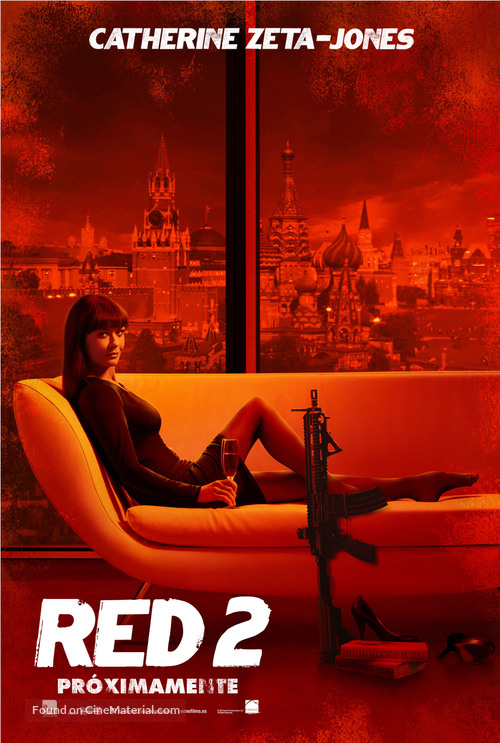 RED 2 - Spanish Movie Poster