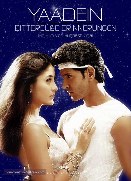 Yaadein... - German Movie Cover