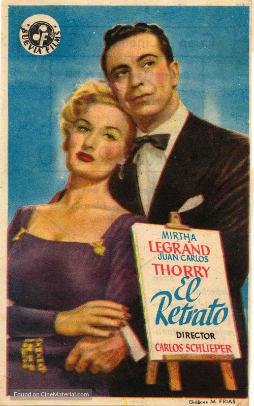 El retrato - Spanish Movie Poster