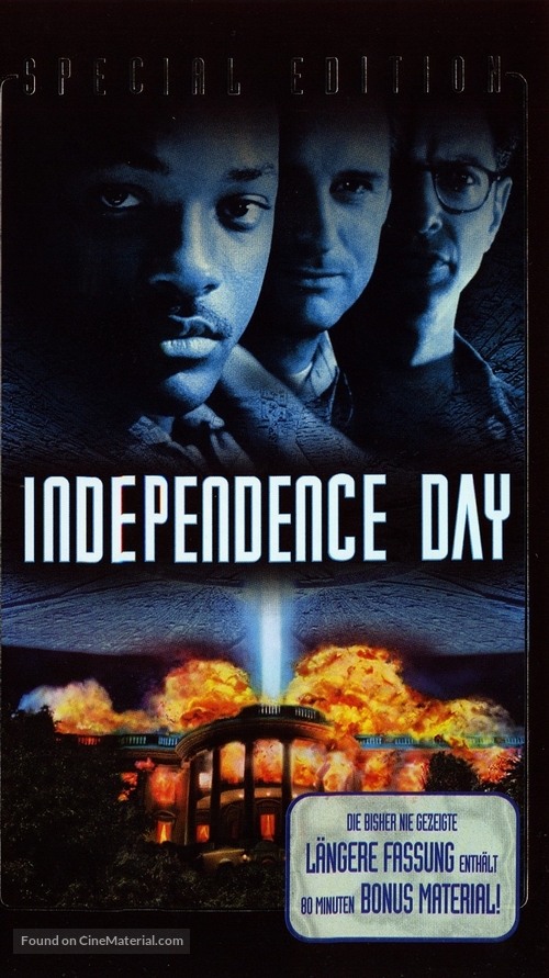 Independence Day - German VHS movie cover