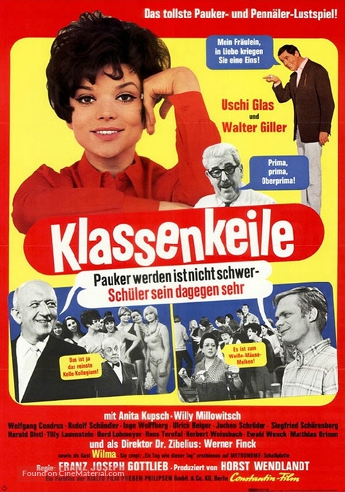 Klassenkeile - German Movie Poster