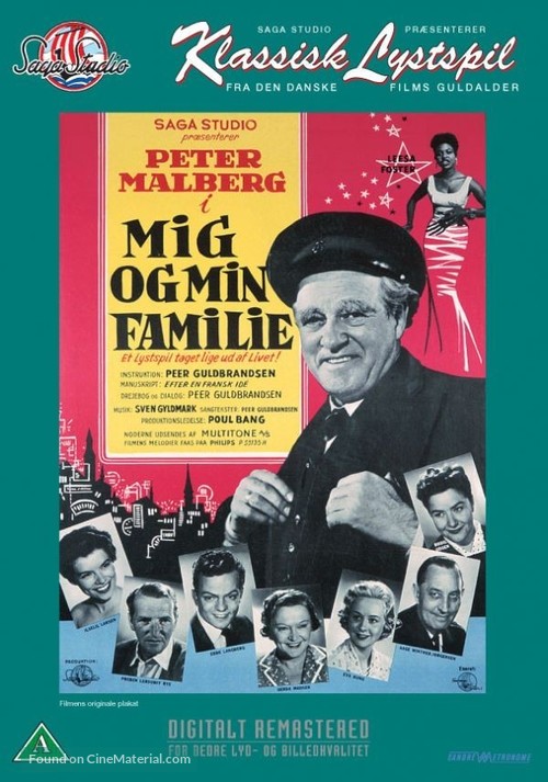 Mig og min familie - Danish DVD movie cover