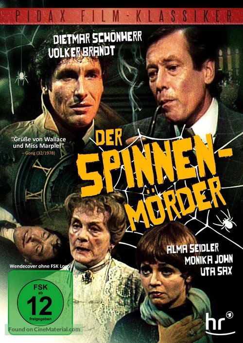 Der Spinnenm&ouml;rder - German Movie Cover