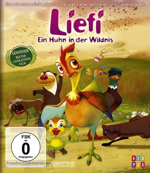 Daisy: A Hen Into the Wild - German Blu-Ray movie cover