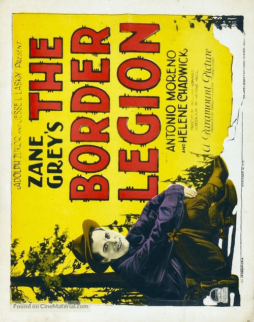 The Border Legion - Movie Poster