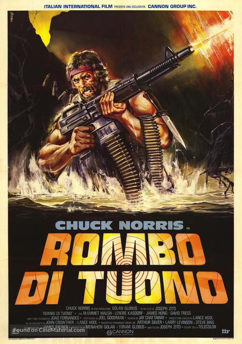 Missing in Action - Italian Movie Poster