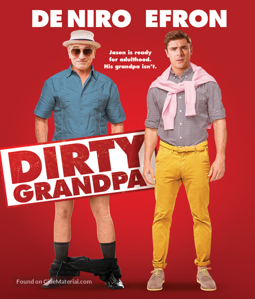 Dirty Grandpa - Canadian Blu-Ray movie cover