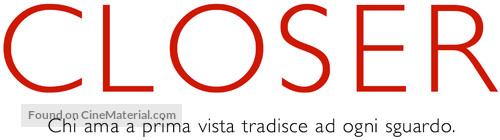 Closer - Italian Logo