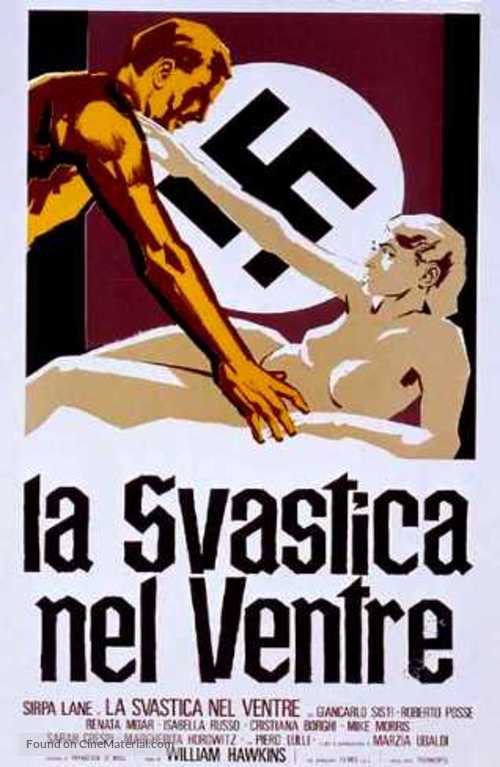 La svastica nel ventre - Italian Movie Poster