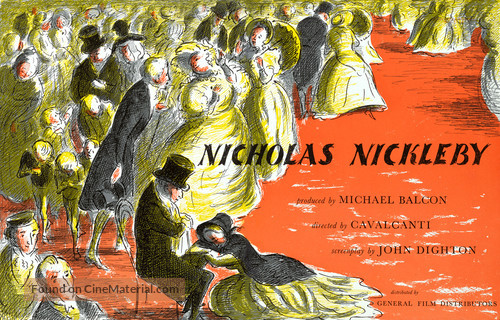 Nicholas Nickleby - British Movie Poster