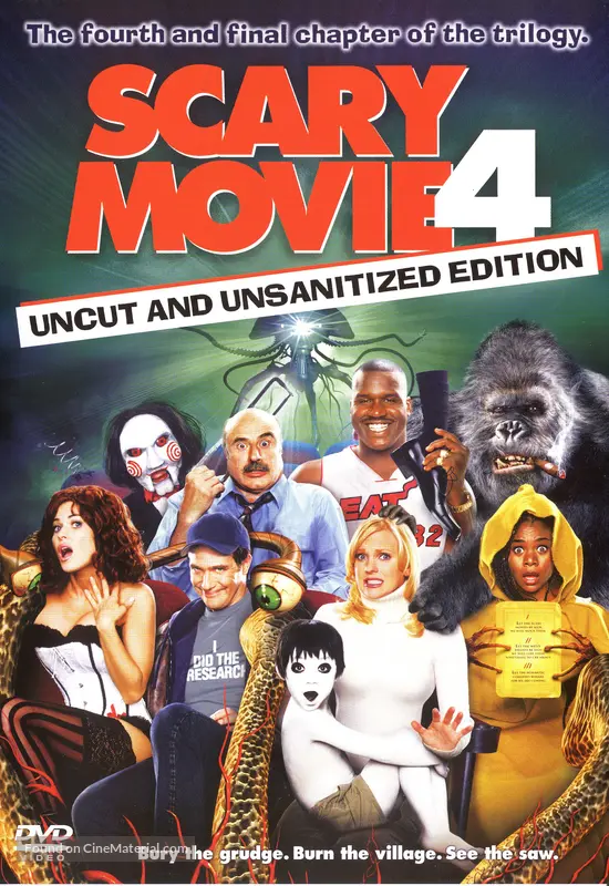 Scary Movie 4 - Swedish DVD movie cover