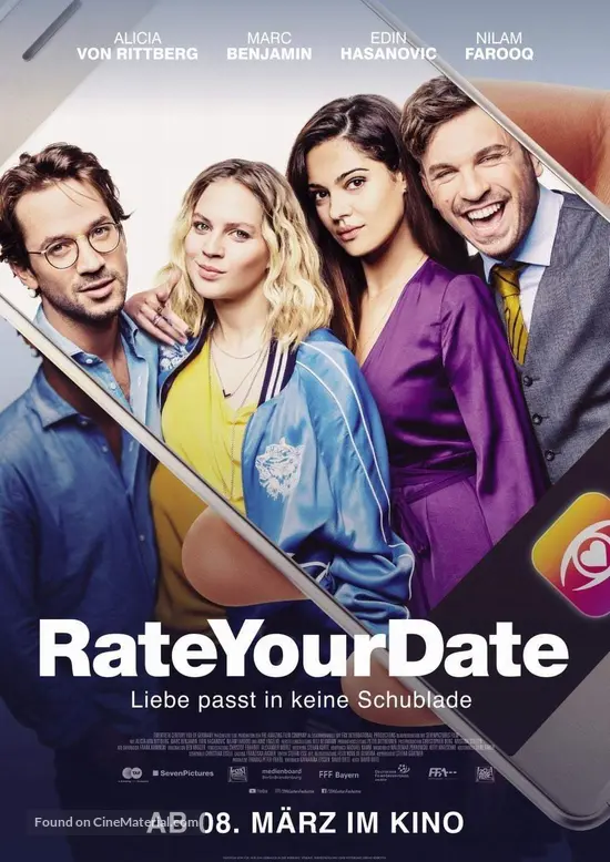 Rate Your Date - German Movie Poster