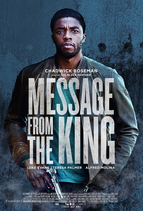 Message from the King - Philippine Movie Poster