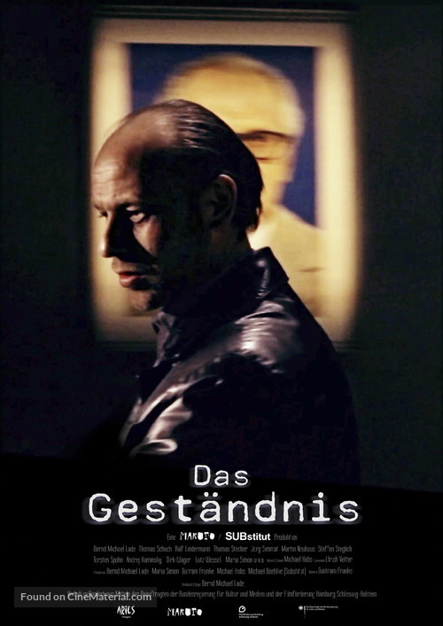 Das Gest&auml;ndnis - German Movie Poster