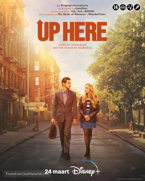 &quot;Up Here&quot; - Dutch Movie Poster