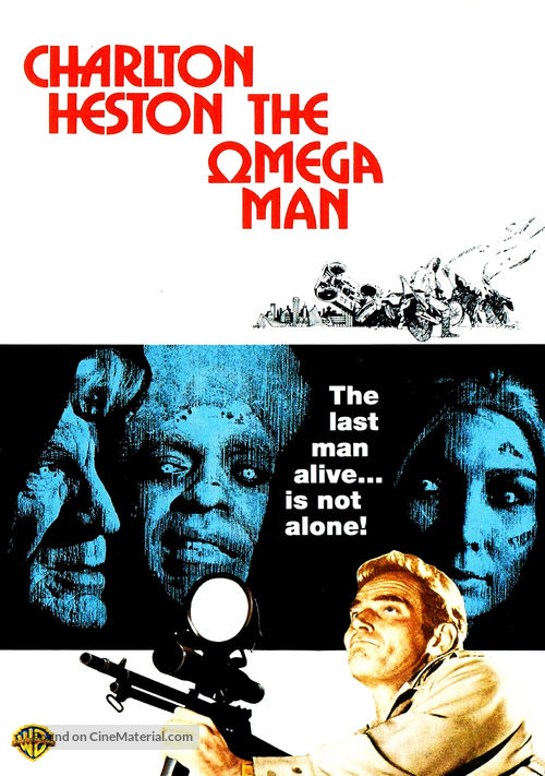 The Omega Man - DVD movie cover