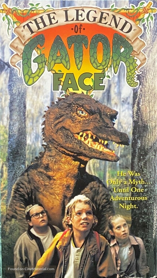 The Legend of Gator Face - VHS movie cover