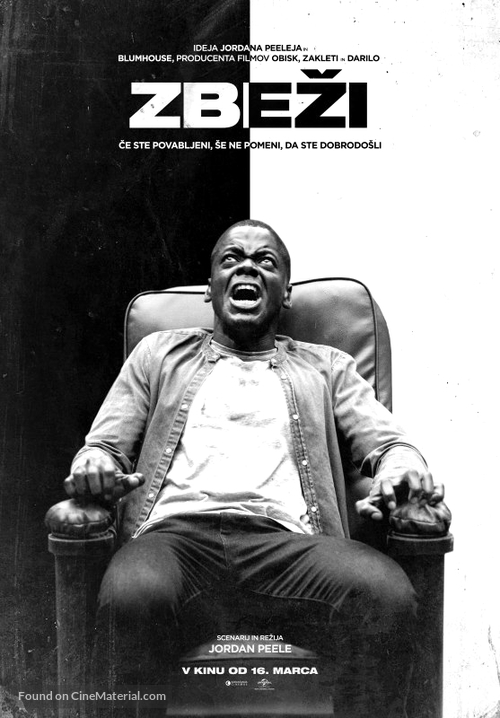 Get Out - Slovenian Movie Poster
