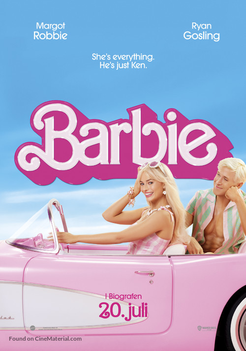 Barbie - Danish Movie Poster