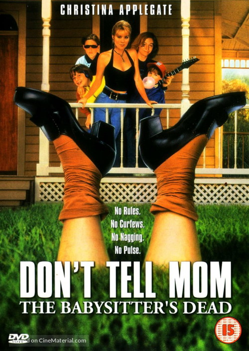 Don&#039;t Tell Mom the Babysitter&#039;s Dead - British DVD movie cover